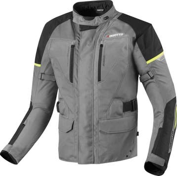 Bogotto Aveno 3in1 Waterdichte Textiele Motorjas Zilver, Jas | textiel, Nieuw met kaartje, Bogotto, Heren