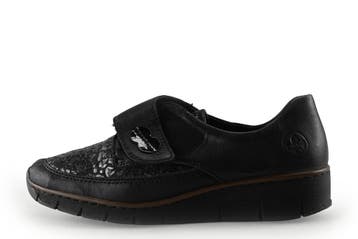 Rieker Loafers in maat 42 Zwart, Kleding | Dames, Schoenen, Verzenden, Zwart, Overige typen, Zo goed als nieuw