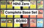 Pokémon - Complete Nihil Zero Set - 80/80 - Complete Base, Hobby en Vrije tijd, Verzamelkaartspellen | Pokémon, Nieuw
