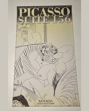 Pablo Picasso - Suite 156 **Original Exhibition Poster