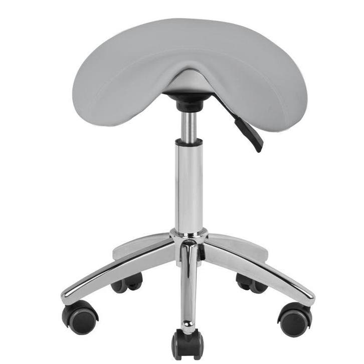 AS kapperskruk met afgevlakte zitting - Ergonomisch ontwerp, Huis en Inrichting, Krukjes, Nieuw, In hoogte verstelbaar, Overige materialen
