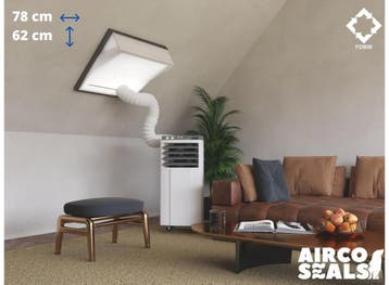 Raamafdichtingskit Mobiele Airco - Met Hor – 78 x 62 cm, Verzenden, Nieuw
