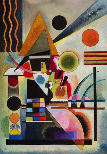 Wassily Kandinsky (1866-1944) - “Balancement, 1925”.
