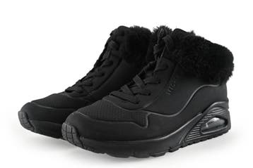 Skechers Veterboots Meisjes in maat 35 Zwart, Verzenden, Jongen of Meisje, Schoenen, Skechers