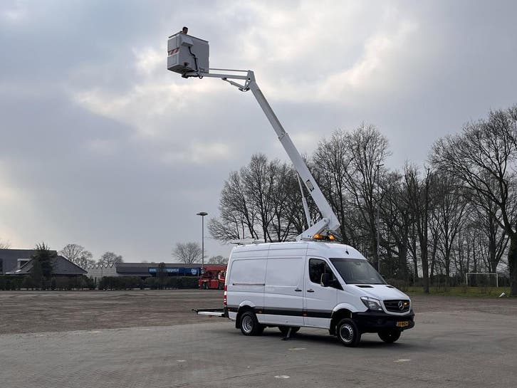 Zakelijke Lease |  Mercedes-Benz Sprinter 516 160pk, Auto's, Bestelauto's, Onderhoudsboekje, Lease, Overige kleuren, Handgeschakeld