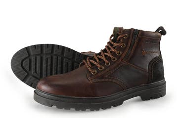 River Woods Veterboots in maat 42 Cognac, Overige kleuren, Verzenden, Boots, Zo goed als nieuw
