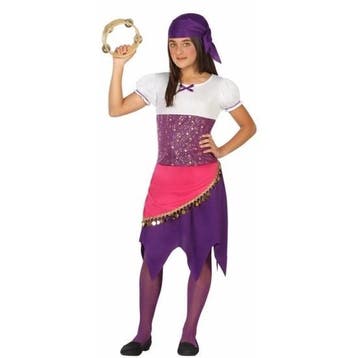Zigeuner Esmeralda verkleedjurk voor meisjes - Zigeuner kl.., Ophalen of Verzenden, Nieuw