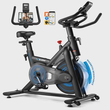 Wenoker Hometrainer Fiets met App - Stille Ergometer Spinnin, Verzenden, Nieuw