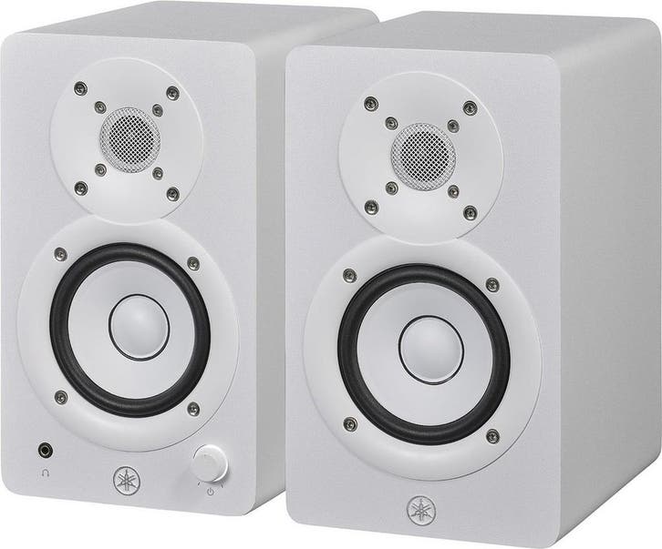 Yamaha HS3 Wit 3 inch - Actieve studiomonitor - Per set - MP, Audio, Tv en Foto, Luidsprekers, Verzenden