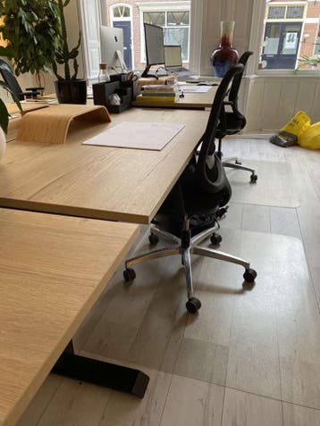 Nieuwe Zit Sta Bureaus Van Offeco - 295,- Incl. Bezorging, Huis en Inrichting, Verzenden, In hoogte verstelbaar, Nieuw