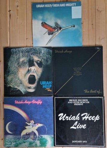 Uriah Heep - 5 Great Progressive Hardrock Albums (one, Nieuw in verpakking