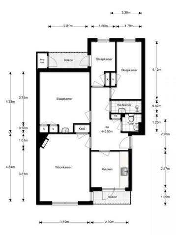 Te Huur 4 Kamer Appartement Mr. Jan Gerritszlaan In Haarlem, Direct bij eigenaar, Noord-Holland, Appartement, Haarlem