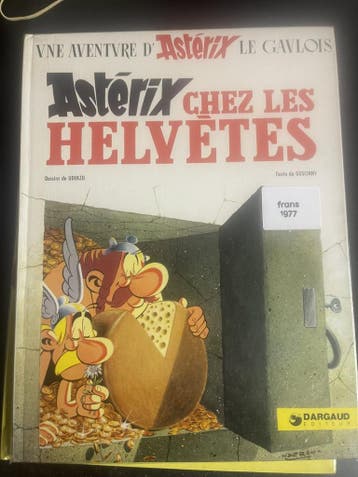Astérix chez les Helvètes – Dargaud 1977 – Frans, Verzenden, Nieuw