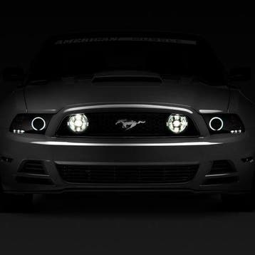 Raxiom 13-14 Ford Mustang GT CCFL Halo Fog Lights (Smoked), Ophalen of Verzenden, Nieuw