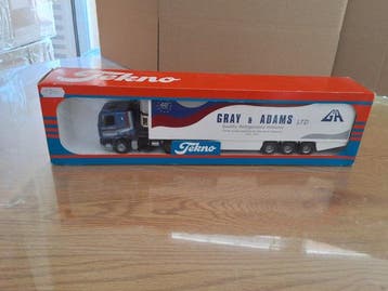 Tekno 1:50 - Model vrachtwagen - Gray & Adams trekker DAF 85, Nieuw
