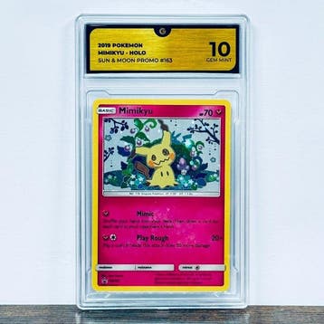 Pokémon Graded card - Mimikyu SM163 - Pokemon - GG 10, Nieuw