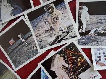 Vintage NASA picture set Apollo 11 Mission