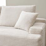 Coredo Bank - Corduroy bekleding - Links - Beige, Verzenden, Nieuw
