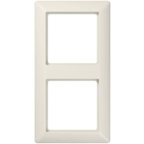 JUNG AS500 Afdekraam 2 voudig wit (creme) AS582, Doe-het-zelf en Verbouw, Elektra en Kabels, Nieuw, Ophalen of Verzenden