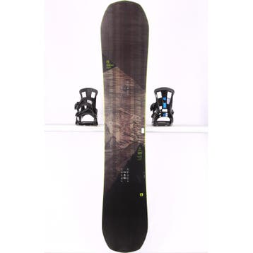 159 162 snowboard NIDECKER SCORE SERIES WIDE, Black/lime, Fu, Verzenden, Gebruikt