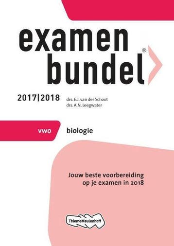 Examenbundel vwo Biologie 2017/2018, Verzenden, Gelezen
