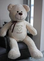 Zachte Knuffelbeer 165cm Super Gevuld | A-kwaliteit, Ophalen of Verzenden, Nieuw, Beer