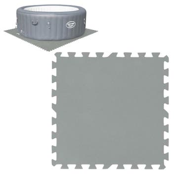 Zwembadtegels 50x50 cm grijs - 9 stuks - Nu met korting, Tuin en Terras, Ophalen of Verzenden, Zo goed als nieuw, Kunststof, Overige typen