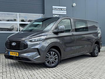 Ford Transit Custom 320 2.0 TDCI 170pk AWD L2H1 Limited DC A, Automaat, Stof, Gebruikt, Euro 6