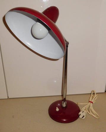 Tafellamp - Metaal, Chroom - Bureaulamp / Tafellamp