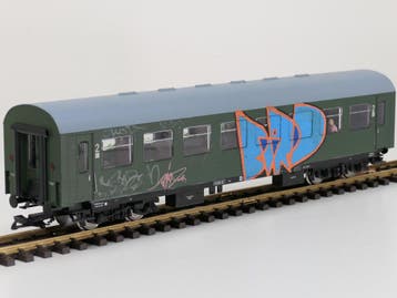 PIKO 37650 G-Reko-Wagen 2. Kl. DR 57 50 28-15 123 -2 Bghw..., Ophalen of Verzenden, Gebruikt, Overige typen, Analoog