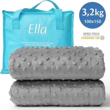2dekans | EL-Life Verzwaringsdeken Kind 3,2kg - 100 x 150cm, Ophalen of Verzenden, Gebruikt