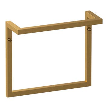 Brauer Handdoekbeugel - 35 cm - Goud Geborsteld, Ophalen of Verzenden, Nieuw