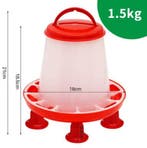 Automatische Kippen Voer- en Wateremmer 3L Kunststof, Dieren en Toebehoren
