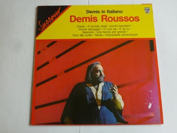 Demis Roussos - Demis in Italiano (LP) 8114331, Cd's en Dvd's, Vinyl | Pop, Ophalen of Verzenden, Zo goed als nieuw