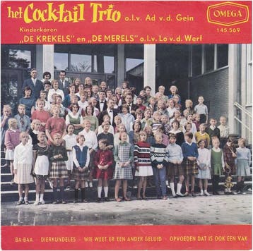 vinyl single 7 inch - Het Cocktail Trio - Ba-Baa / Dierku..., Verzenden, Zo goed als nieuw, 7 inch, Pop
