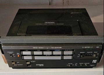 Fisher VBR930 - portatile Betamax - Betacord - Videorecorder