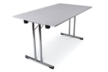Inklapbare tafel recht | 140x80 | T-frame, Ophalen of Verzenden, Nieuw, Kunststof