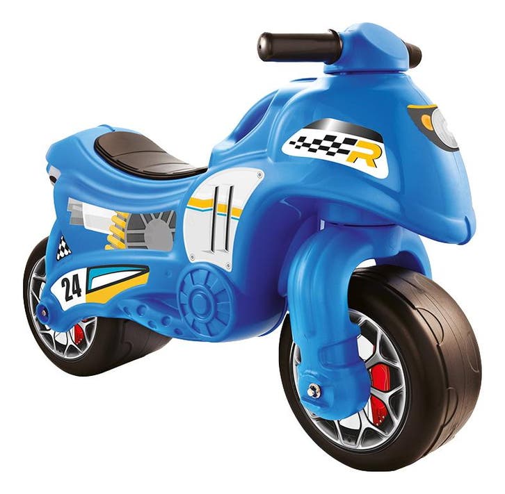 Dolu My First Blauw Loopmotor, Kinderen en Baby's, Speelgoed | Buiten | Voertuigen en Loopfietsen, Loopvoertuig, Nieuw, Verzenden