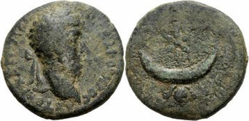 Nach 161 Mesopotamien Marcus Aurelius Carrhae Provinz Bro..., Verzenden