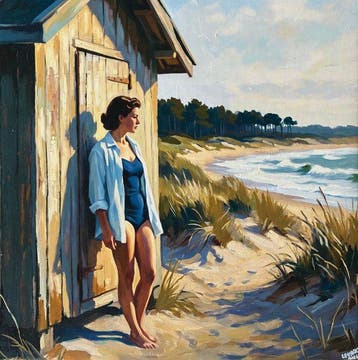 Le Yack - Summer Interlude - Technique mixte sur toile