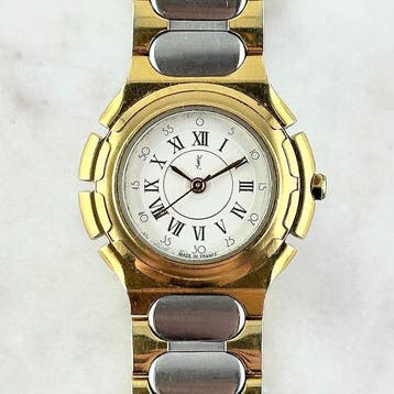 Yves Saint Laurent - Gold Plated Ladies Watch - Zonder, Nieuw