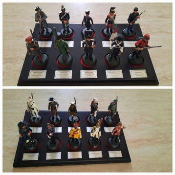 Militaire miniatuur beeldjes - Set eserciti europe e USA, Nieuw