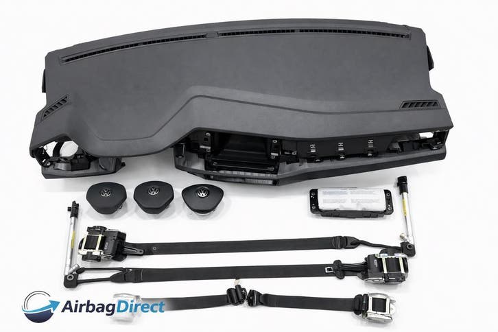 AIRBAG SET - DASHBOARD HARD VOLKSWAGEN POLO 2G facelift, Auto-onderdelen, Dashboard en Schakelaars, Gebruikt, 12 maanden garantie
