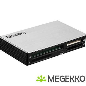 Sandberg USB 3.0 Multi Card Reader, Verzenden, Nieuw, Sandberg