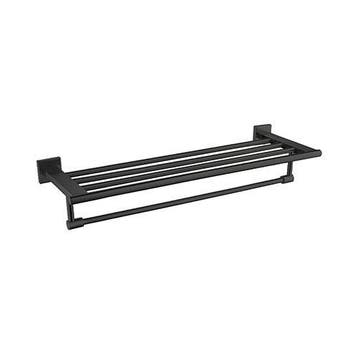 Handdoekenrek | Modern Mat Zwart | 60 cm | 55% KORTING OP=OP, Ophalen, Nieuw, Overige typen