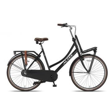 Altec Dutch 28 inch Dames 3 versnellingen Mat zwart, Fietsen en Brommers, Fietsen | Dames | Damesfietsen, Ophalen of Verzenden