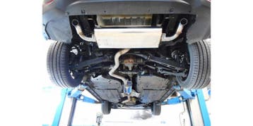 FOX Subaru Impreza GT7 AWD einddemper dwars uitgang rechts/l, Verzenden, Nieuw