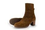 Shabbies Amsterdam Enkellaarzen in maat 38 Cognac, Kleding | Dames, Schoenen, Overige kleuren, Shabbies Amsterdam, Verzenden, Lage of Enkellaarzen