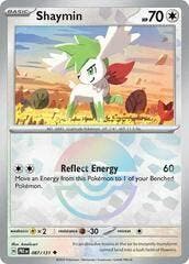 Shaymin 087/131 Pokeball Prismatic Evolutions, Ophalen of Verzenden, Nieuw, Losse kaart, Foil