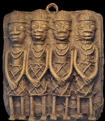 Krijgers van het Koninkrijk Benin - Bini - Nigeria (Zonder